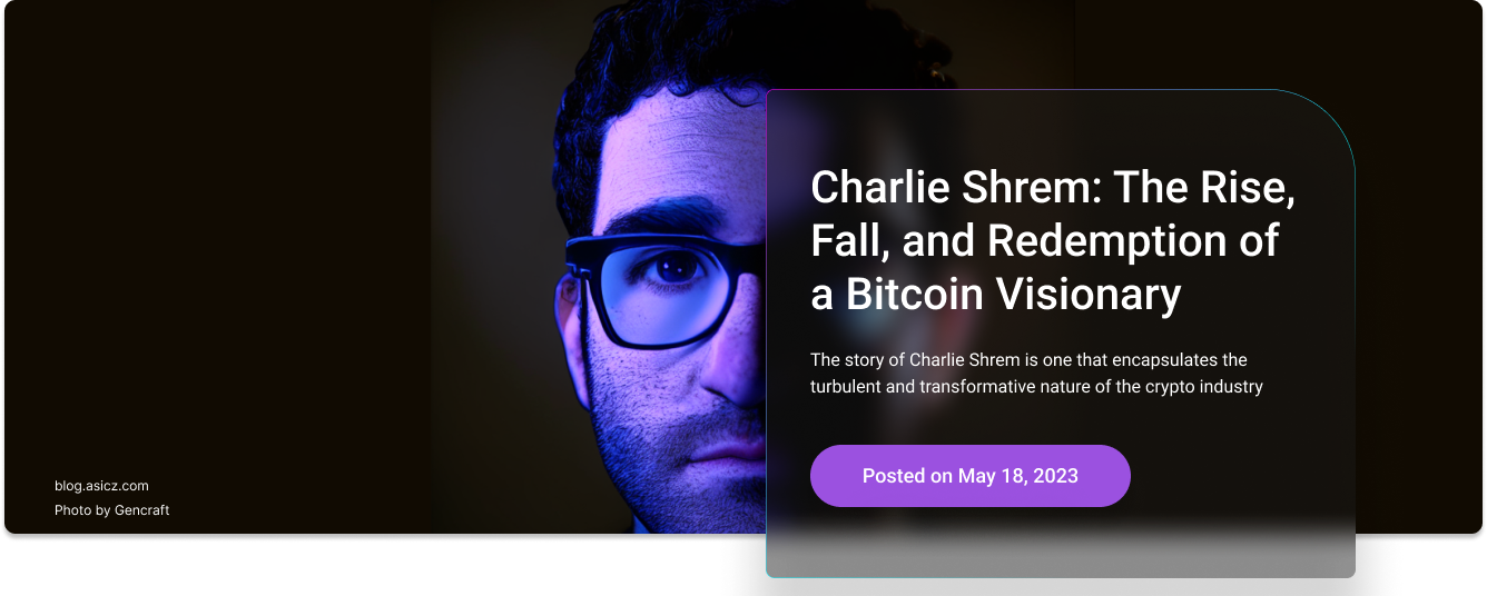 Charlie Shrem: The Rise, Fall, and Redemption of a Bitcoin Visionary