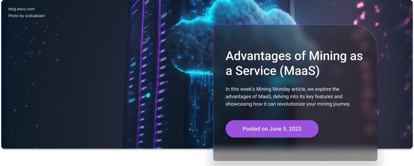 Advantages of Mining as a Service (MaaS)