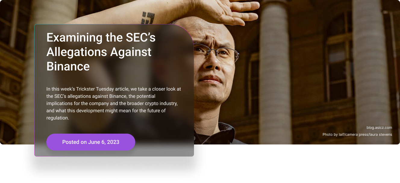 Examining the SEC’s Allegations Against Binance: Implications for the Crypto Industry
