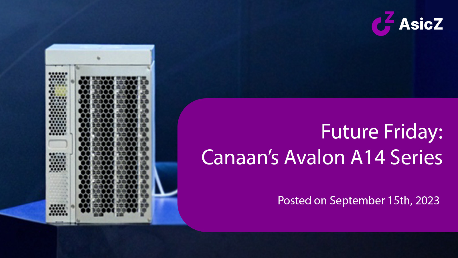 Future Friday: Canaan’s Avalon A14 Series