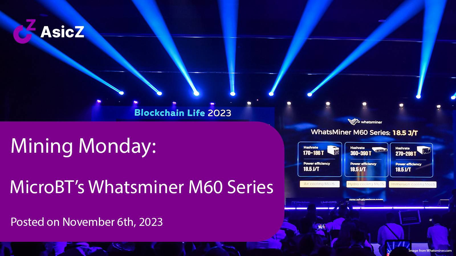Mining Monday: MicroBT’s Whatsminer M60 Series